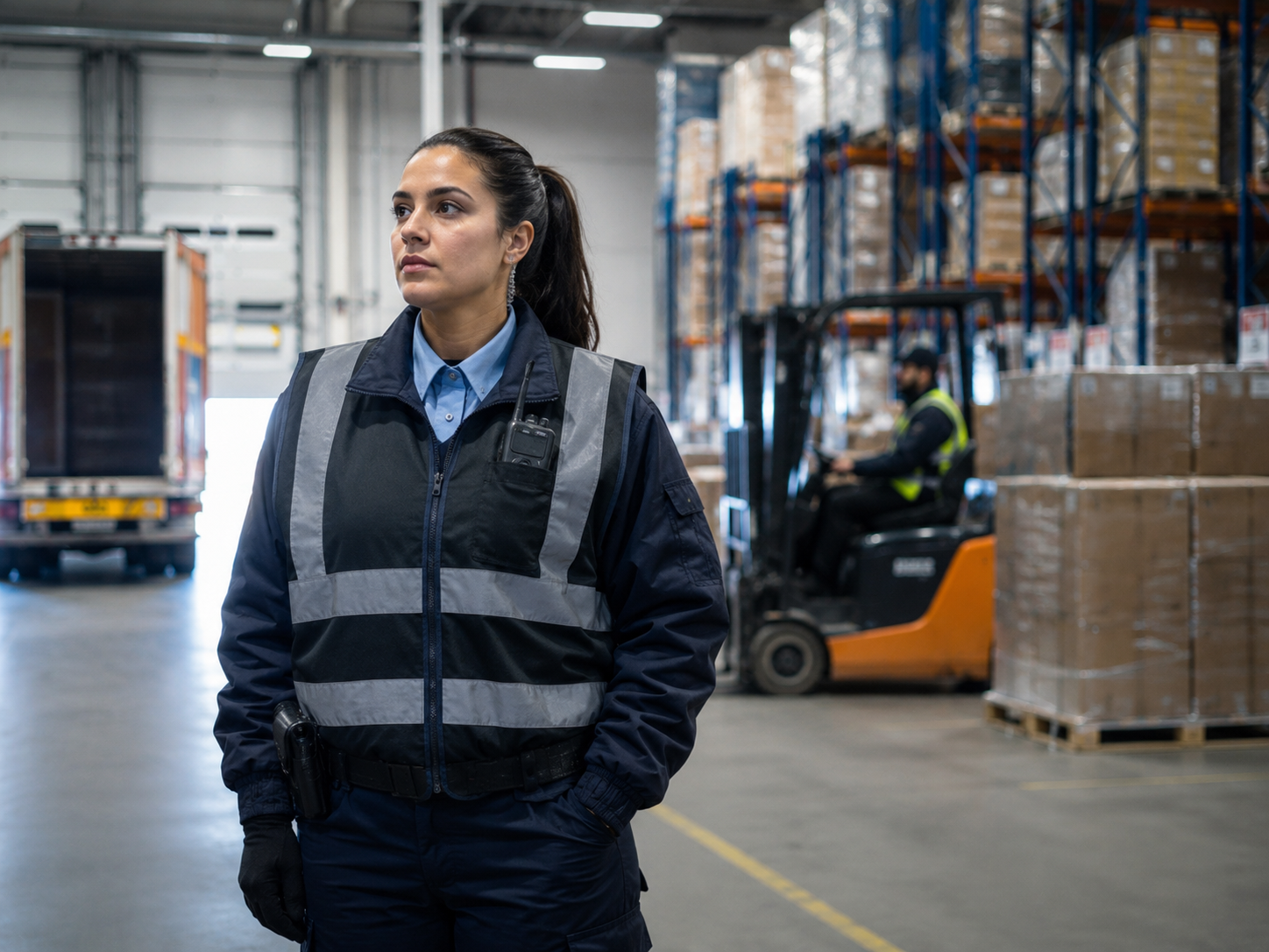 Sécurité entrepôt logistique